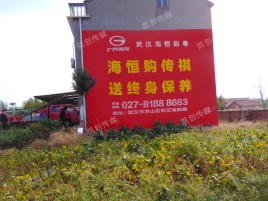 安庆墙体广告影响褪色的因素