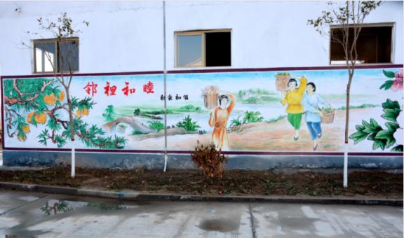 安庆乡镇文化墙 乡风文明焕发新活力
