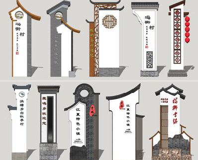 安庆美丽乡村标识标牌有哪些分类？